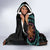 Happy Kwanzaa African Hooded Blanket Mandala Mix Nguzo Saba