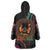 Happy Kwanzaa African Wearable Blanket Hoodie Mandala Mix Nguzo Saba