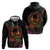 Happy Kwanzaa African Zip Hoodie Mandala Mix Nguzo Saba - Wonder Print Shop