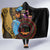 Happy Kwanzaa African Hooded Blanket Tribal Dance