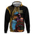 Happy Kwanzaa African Zip Hoodie Tribal Dance - Wonder Print Shop