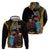 Happy Kwanzaa African Zip Hoodie Tribal Dance - Wonder Print Shop