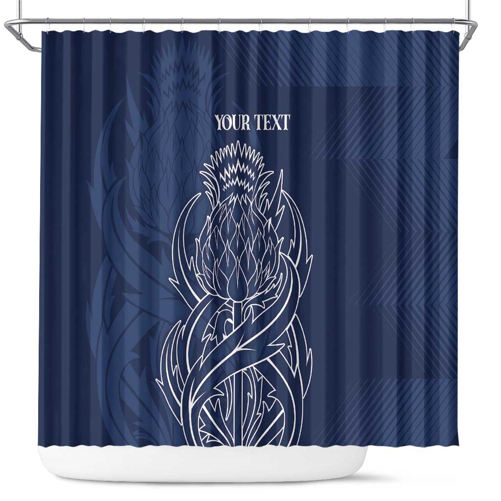 Scotland Rugby Personalized Shower Curtain Thistle Royal Style