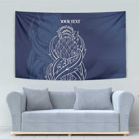 Scotland Rugby Personalized Tapestry Thistle Royal Style