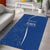 Italy Rugby Personalized Area Rug Azzurro Savoia - Renaissance Inspired