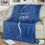 Italy Rugby Personalized Blanket Azzurro Savoia - Renaissance Inspired