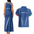 Italy Rugby Personalized Couples Matching Tank Maxi Dress and Hawaiian Shirt Azzurro Savoia - Renaissance Inspired