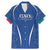 Italy Rugby Personalized Family Matching Mermaid Dress and Hawaiian Shirt Azzurro Savoia - Renaissance Inspired