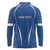 Italy Rugby Personalized Long Sleeve Polo Shirt Azzurro Savoia - Renaissance Inspired