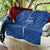 Italy Rugby Personalized Quilt Azzurro Savoia - Renaissance Inspired