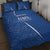 Italy Rugby Personalized Quilt Bed Set Azzurro Savoia - Renaissance Inspired