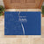 Italy Rugby Personalized Rubber Doormat Azzurro Savoia - Renaissance Inspired