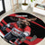 Canada Hockey Personalized Round Carpet Go Canada Go