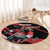 Canada Hockey Personalized Round Carpet Go Canada Go