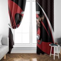 Canada Hockey Personalized Window Curtain Go Canada Go