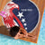 USA Hockey Personalized Eagle Beach Blanket Shoot For The Stars