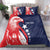 USA Hockey Personalized Eagle Bedding Set Shoot For The Stars