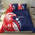 USA Hockey Personalized Eagle Bedding Set Shoot For The Stars