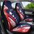 USA Hockey Personalized Eagle Car Seat Cover Shoot For The Stars