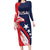 USA Hockey Personalized Eagle Family Matching Long Sleeve Bodycon Dress and Hawaiian Shirt Shoot For The Stars