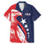 USA Hockey Personalized Eagle Family Matching Mermaid Dress and Hawaiian Shirt Shoot For The Stars