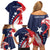 USA Hockey Personalized Eagle Family Matching Off Shoulder Short Dress and Hawaiian Shirt Shoot For The Stars