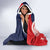 USA Hockey Personalized Eagle Hooded Blanket Shoot For The Stars