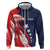 USA Hockey Personalized Eagle Hoodie Shoot For The Stars