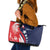 USA Hockey Personalized Eagle Leather Tote Bag Shoot For The Stars