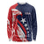 USA Hockey Personalized Eagle Long Sleeve Shirt Shoot For The Stars