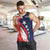 USA Hockey Personalized Eagle Men Tank Top Shoot For The Stars