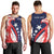 USA Hockey Personalized Eagle Men Tank Top Shoot For The Stars