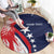 USA Hockey Personalized Eagle Round Carpet Shoot For The Stars