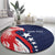 USA Hockey Personalized Eagle Round Carpet Shoot For The Stars