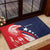 USA Hockey Personalized Eagle Rubber Doormat Shoot For The Stars