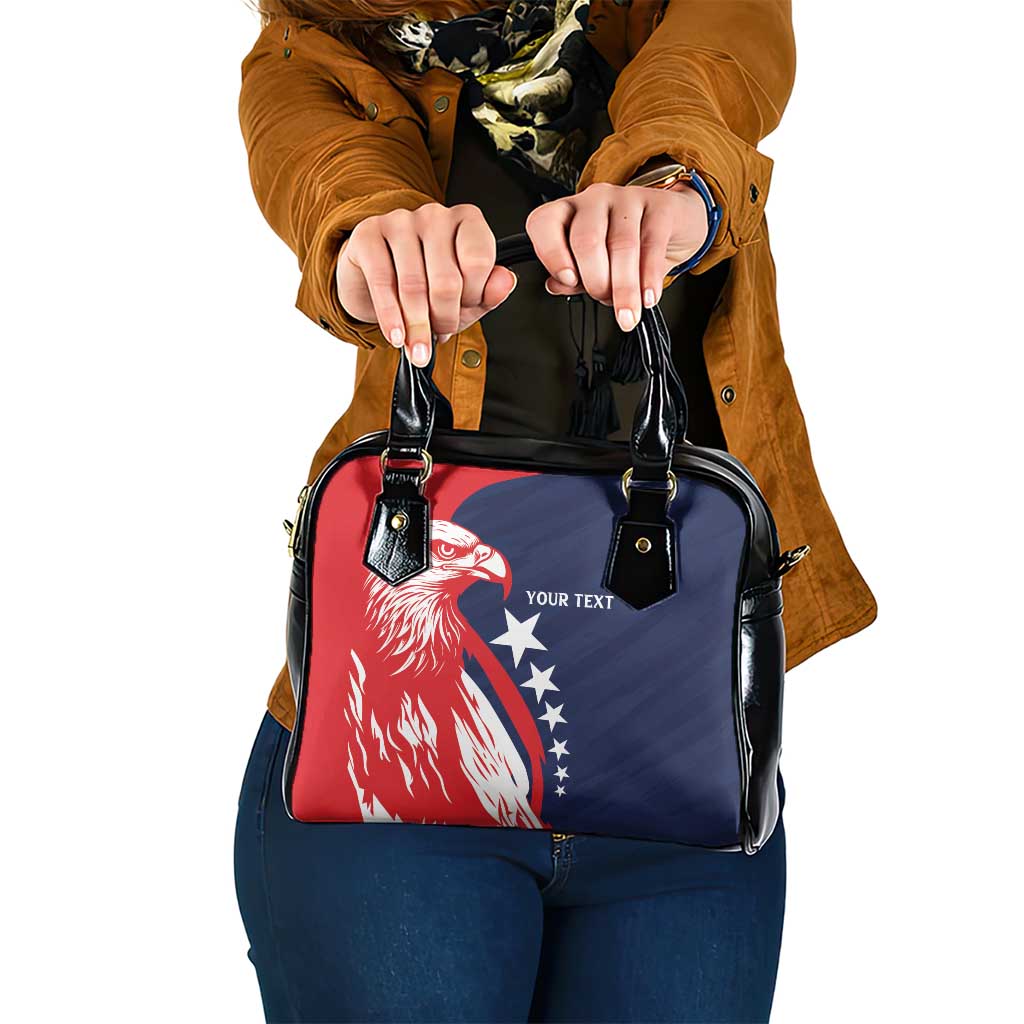 USA Hockey Personalized Eagle Shoulder Handbag Shoot For The Stars