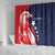 USA Hockey Personalized Eagle Shower Curtain Shoot For The Stars