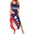 USA Hockey Personalized Eagle Summer Maxi Dress Shoot For The Stars