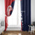 USA Hockey Personalized Eagle Window Curtain Shoot For The Stars