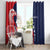 USA Hockey Personalized Eagle Window Curtain Shoot For The Stars