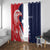 USA Hockey Personalized Eagle Window Curtain Shoot For The Stars