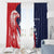 USA Hockey Personalized Eagle Window Curtain Shoot For The Stars