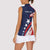 USA Hockey Personalized Eagle Women Sleeveless Polo Shirt Shoot For The Stars