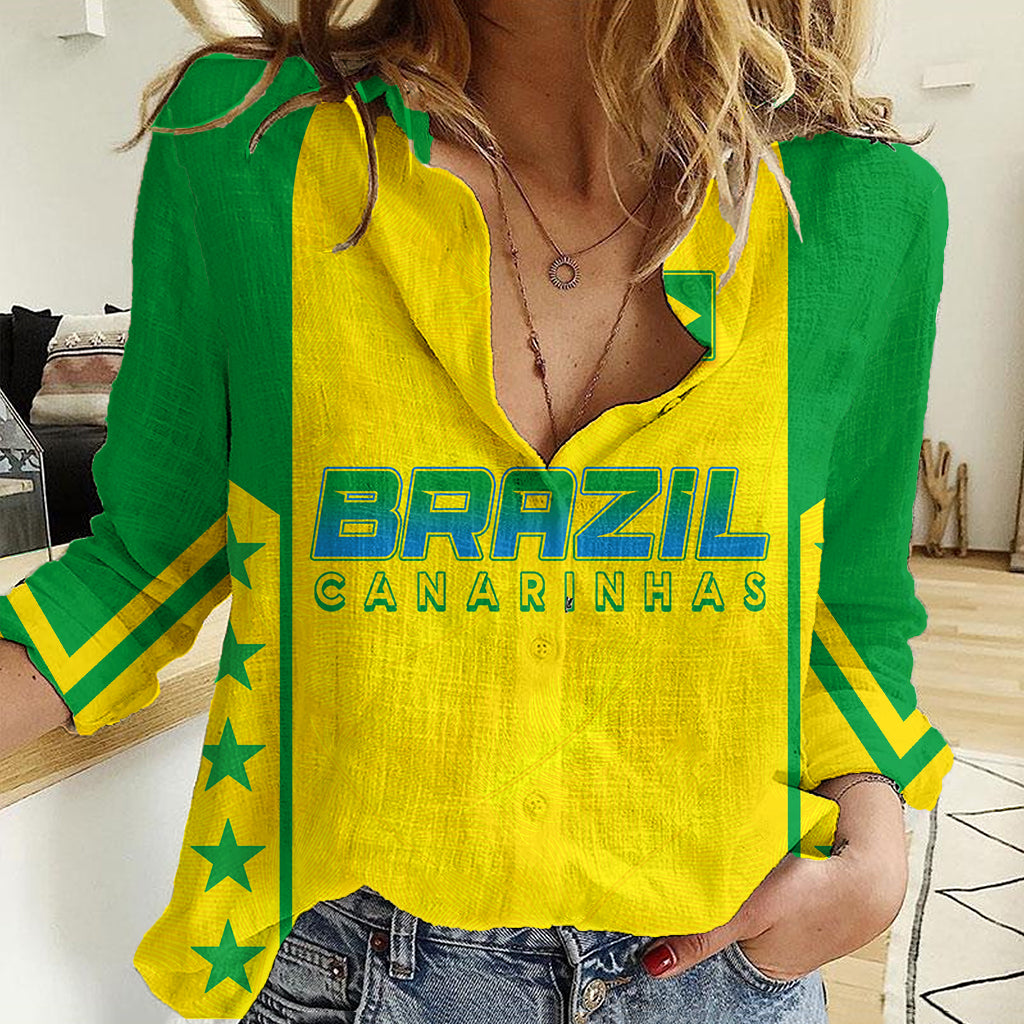 personalised-brazil-football-women-casual-shirt-womens-wc-2023-canarinhas