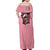 In October We Wear Pink Breast Cancer Awareness Family Matching Off Shoulder Maxi Dress and Hawaiian Shirt Skull and Roses - Pink LT7 - Wonder Print Shop