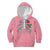 In October We Wear Pink Breast Cancer Awareness Kid Hoodie Skull and Roses - Pink - Wonder Print Shop