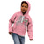 In October We Wear Pink Breast Cancer Awareness Kid Hoodie Skull and Roses - Pink - Wonder Print Shop