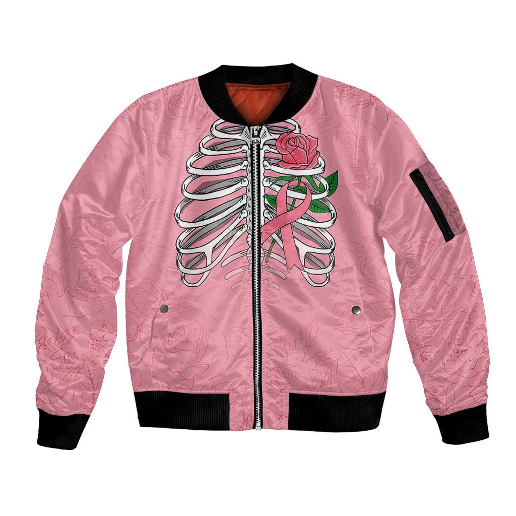 in-october-we-wear-pink-breast-cancer-awareness-sleeve-zip-bomber-jacket-skull-and-roses-pink