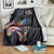 Fight Cancer In All Colors Blanket Whimsical Butterflies