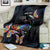 Fight Cancer In All Colors Blanket Whimsical Butterflies